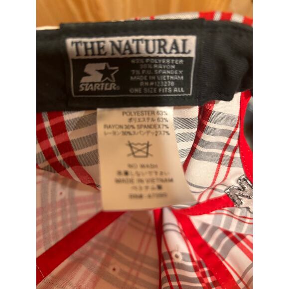 Nixon Red plaid hat - Picture 3 of 5